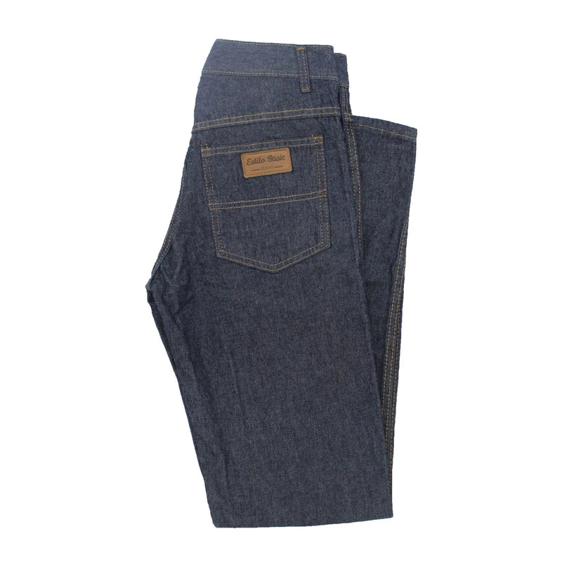 Calça Jeans Masculina Tradicional Reta Básica Trabalho Serviço Ref: 398